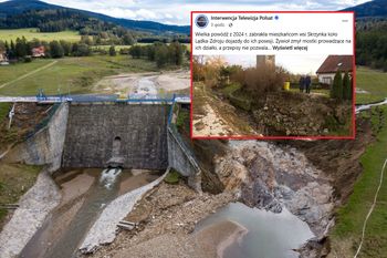 Powódź zabrała im dojazd do domu. "Gmina nie ma możliwości odbudowania"