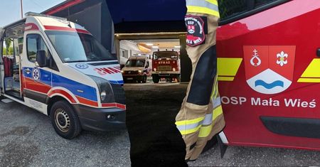 Ambulans trafił do Ochotniczej Straży Pożarnej w Małej Wsi!
