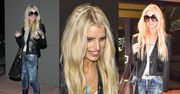 NIE DO POZNANIA Jessica Simpson eksponuje nową figurę, odbierając córkę z treningu koszykówki (ZDJĘCIA)