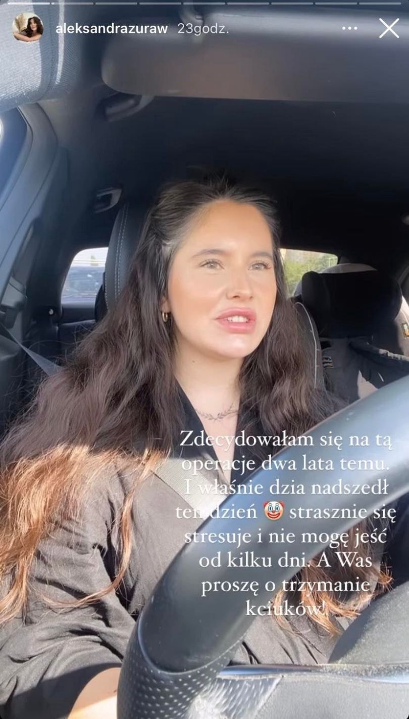 Ola Żuraw przeszła operację!