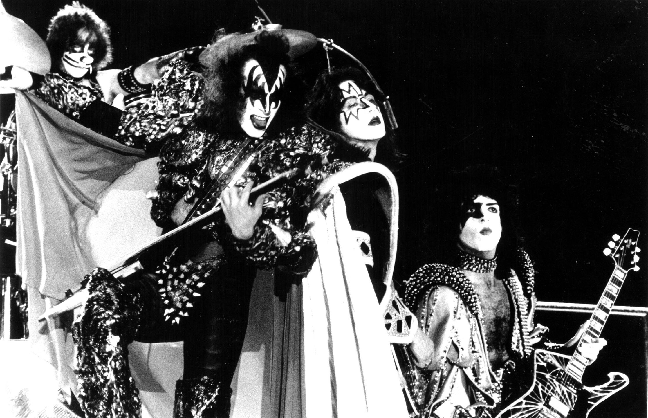 Gene Simmons, Paul Stanley and Ace Frehley
