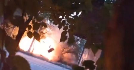 Transporter Kozak-2 eksplodował. Ukraińcy wysadzili swój wóz, tłumaczą dlaczego