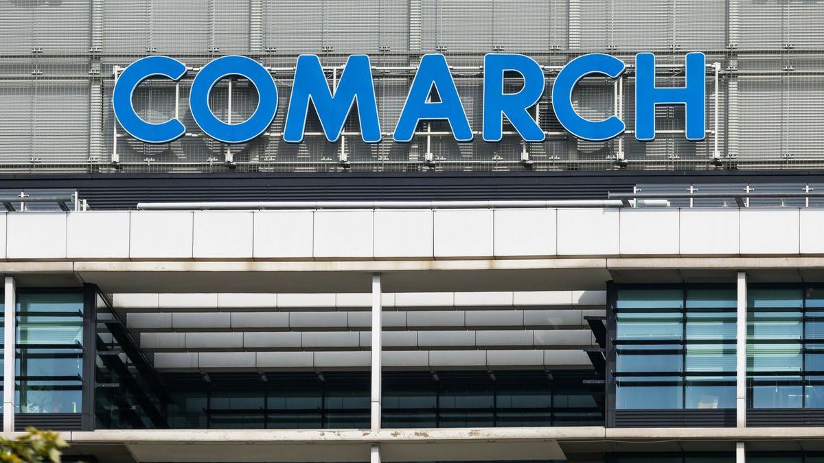 Logo Arkadiusz Zi�?ek
Fot. Arkadiusz Ziolek/East News.
n/z Logo firmy Comarch.
ARKADIUSZ ZIOLEK