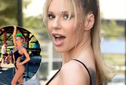 Doda w czarnym bikini. Nie sposób oderwać wzroku. Ale to drugi plan przyciąga uwagę