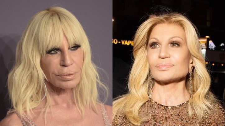 Donatella Versace zszokowała odmienionym obliczem