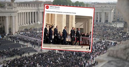 Hołownia na zdjęciu z pogrzebu papieża. "Wstyd na cały świat"