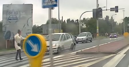 "Zabójca, a nie kierowca". Nagranie z Rzeszowa