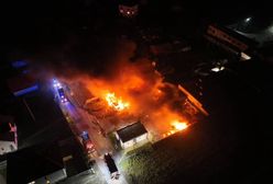 Pożar w zakładzie mechanicznym pod Krakowem. Płonęły autobusy