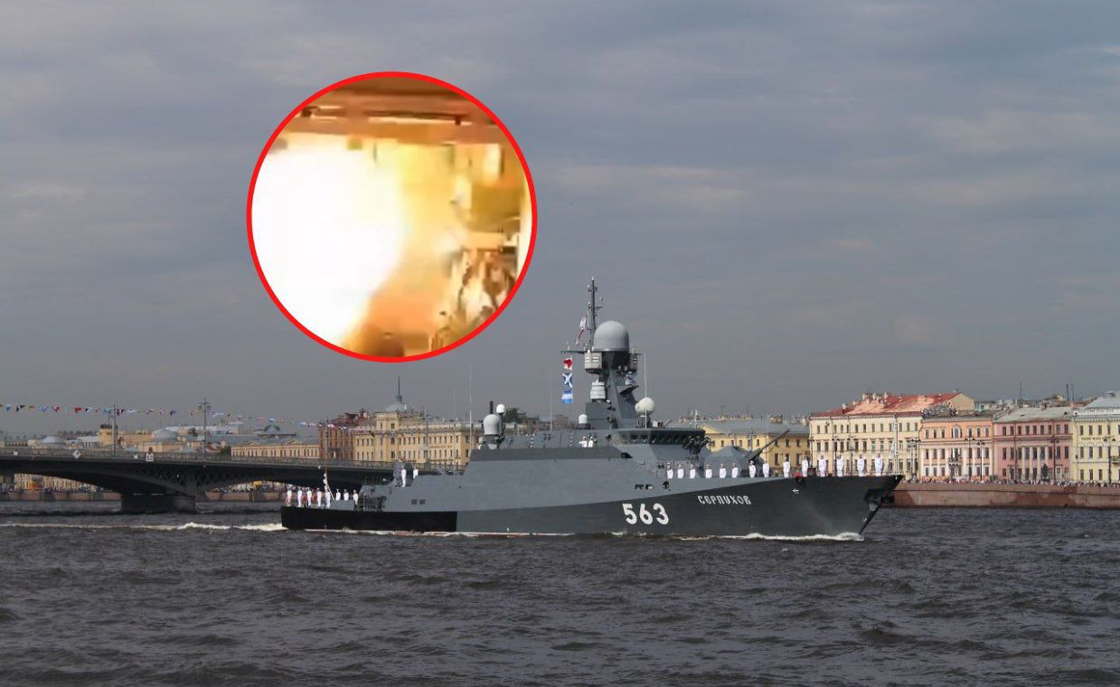 Ukrainian operation deals critical blow to Russian missile ship