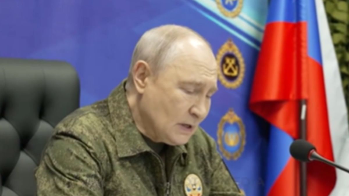 Władimir Putin, prezydent Rosji.