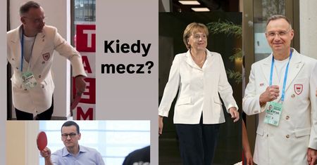Igrzyska Olimpijskie 2024. Najlepsze memy o stylizacji Andrzeja Dudy w Paryżu. Uśmiejesz się do łez