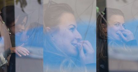 Anna Lewandowska OBGRYZA PAZNOKCIE (?) na lunchu z Pauliną Krupińską (ZDJĘCIA)