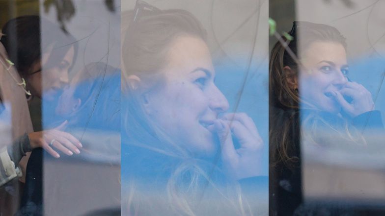 Anna Lewandowska na lunchu z Pauliną Krupińską 
