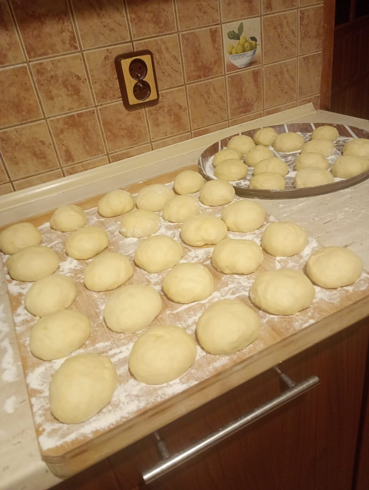 Pączki przygotowane przez KGW Turzynki