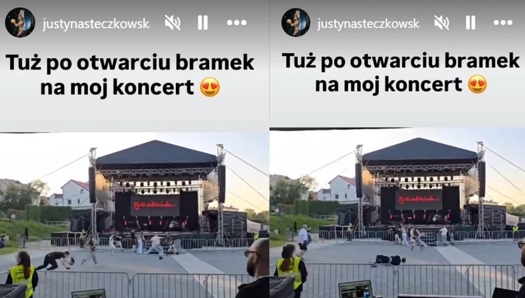 Wypadek fana Justyny Steczkowskiej