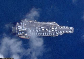 Amerykański gigant w drodze na Bliski Wschód. Przepłynął Gibraltar