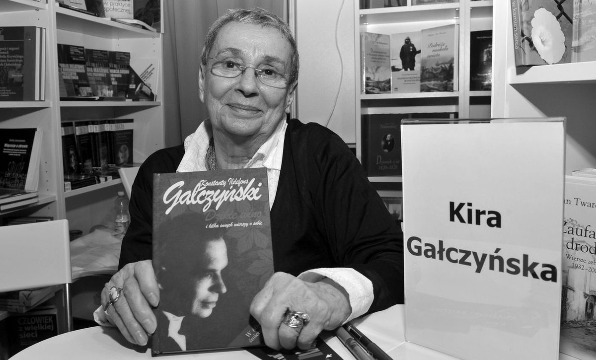 Kira Gałczyńska miała 86 lat. Zmarła w Warszawie 