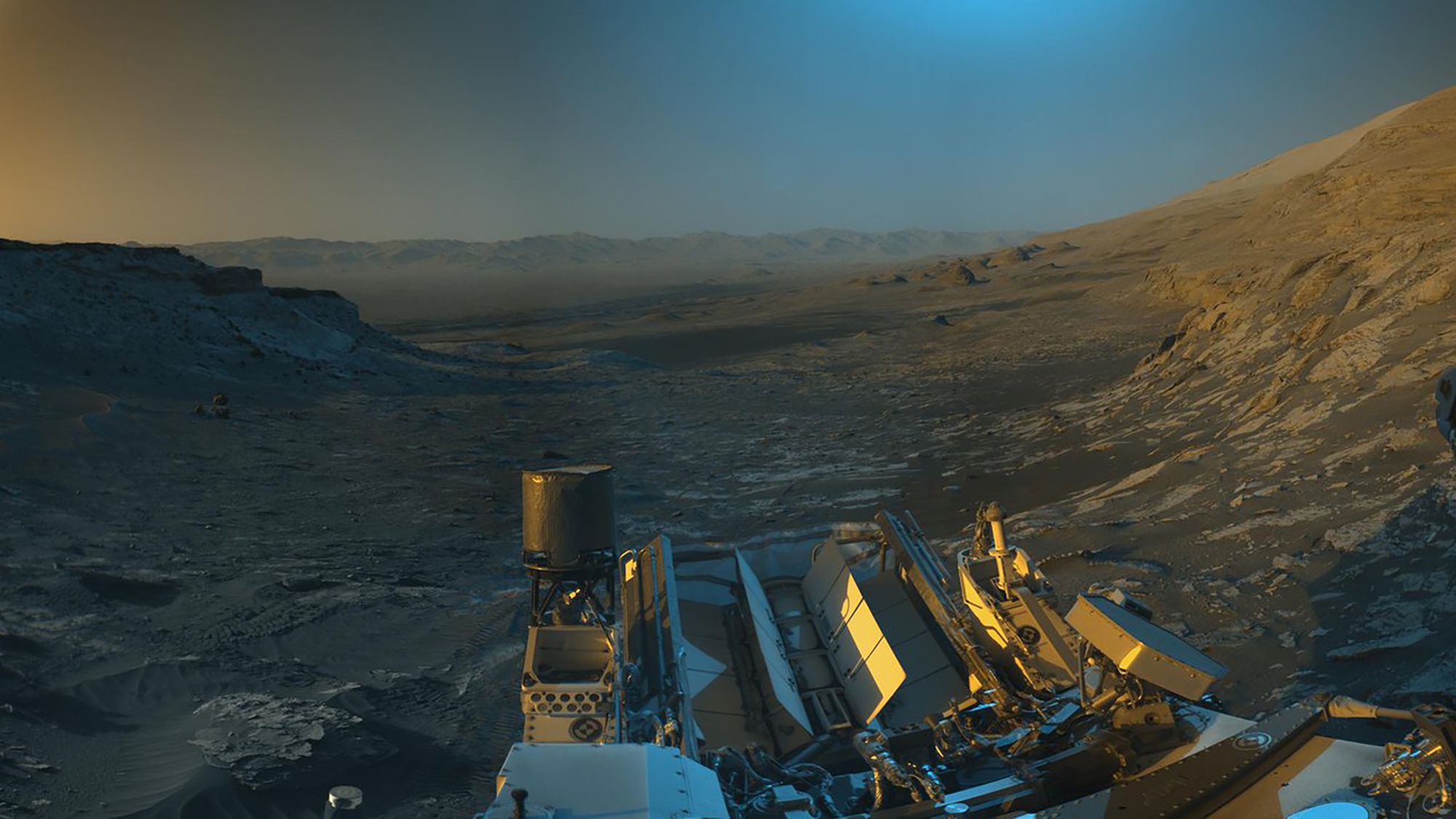 Curiosity wysyła ładne pocztówki z Marsa. Czerwona Planeta coraz przyjaźniejsza 1