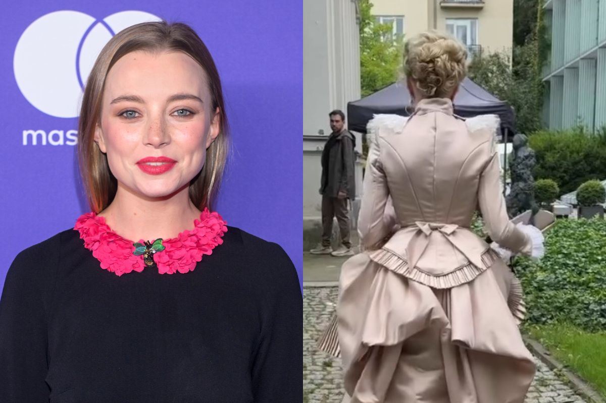 Tak wygląda nowa Izabela Łęcka. Pierwsze zdjęcia Urzędowskiej z planu "Lalki"