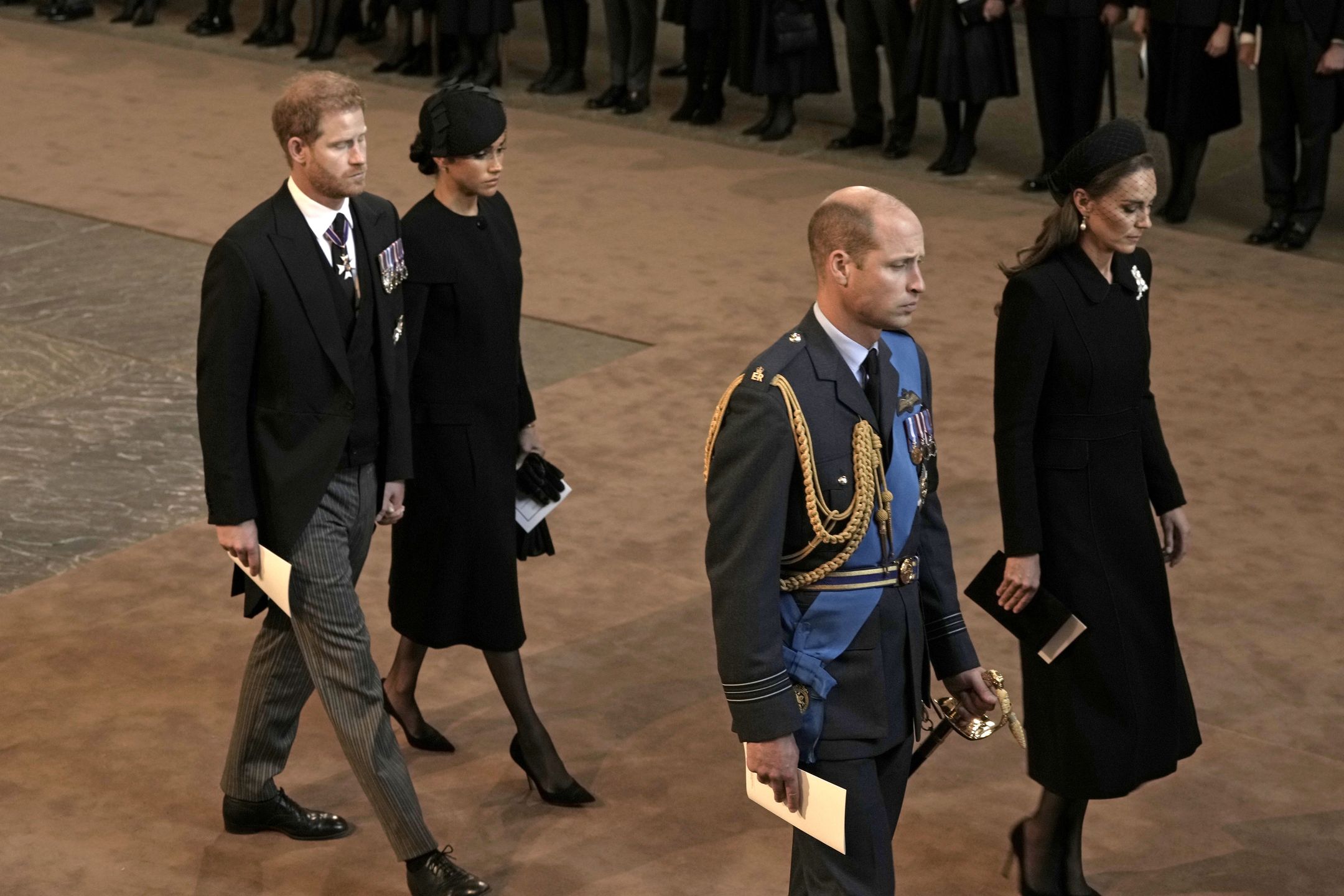 Książę Harry, Meghan Markle, księżna Kate i książę William
