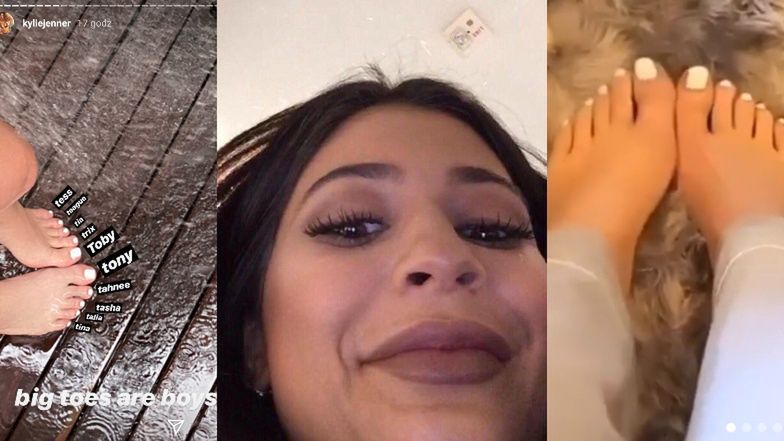 Kylie i jej stópki