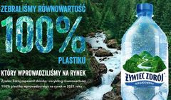 Żywiec Zdrój w nowej kampanii chwali się osiągnięciem neutralności plastikowej