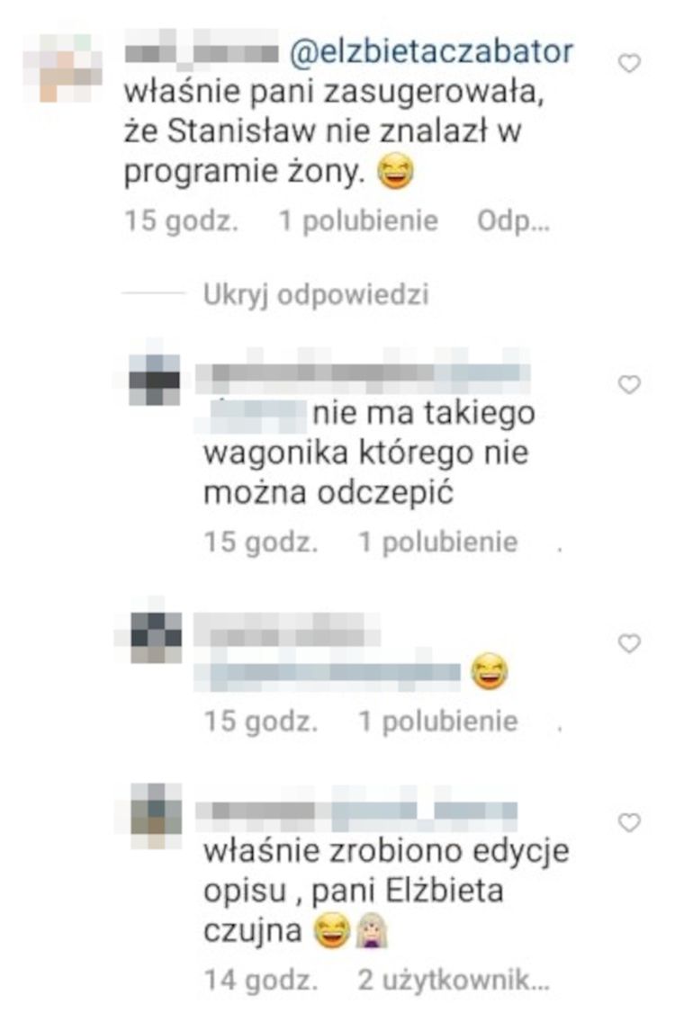Komentarze pod postem Elżbiety z "Rolnika" 