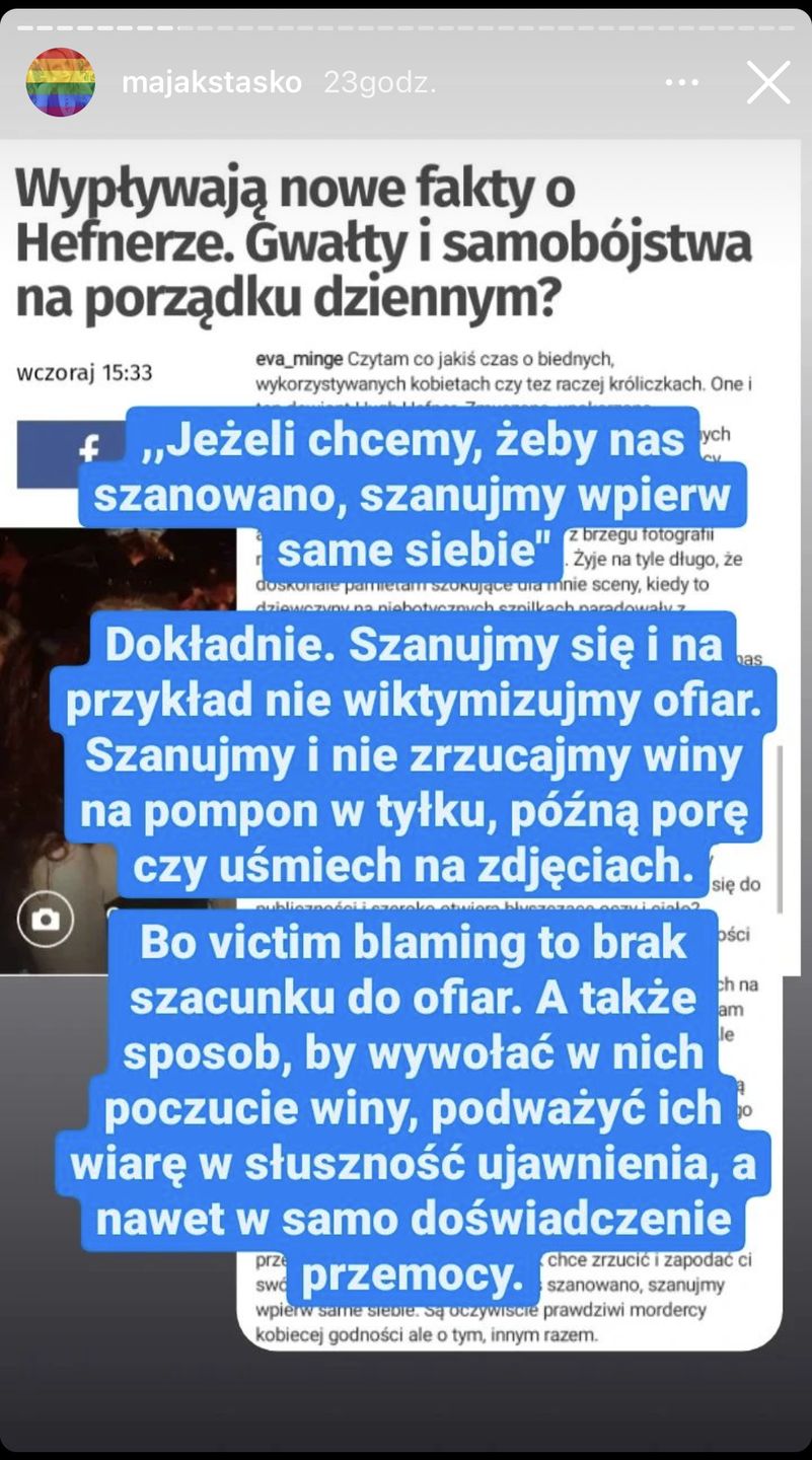 Maja Staśko o Ewie Minge