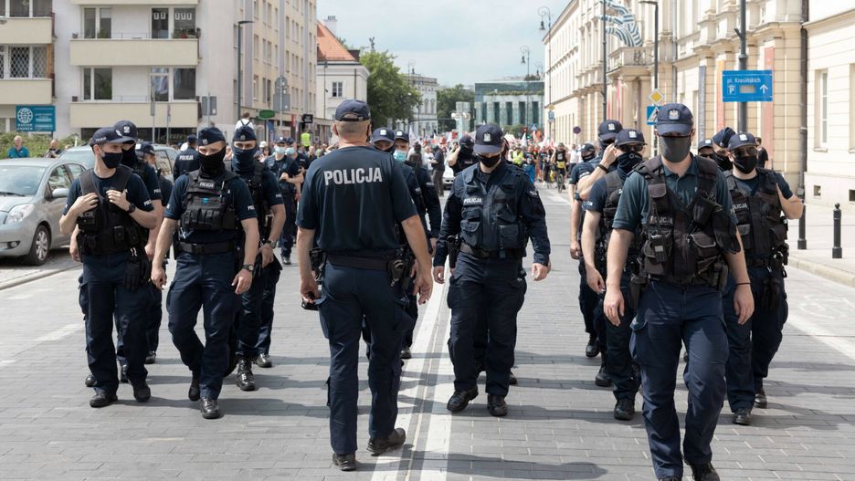 Protest Przeciw Przymusowi Szczepie?12.06.2021 V miedzynarodowy protest przeciw przymusowi szczepien Fot. Maciej Kaczmarski/REPORTERMaciej Kaczmarski/REPORTER