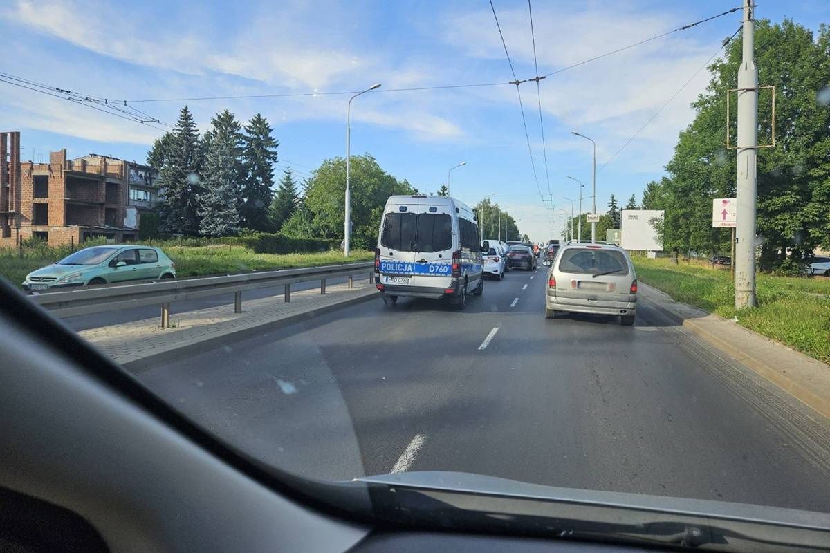Zderzenie czterech samochodów na al. Kraśnickiej