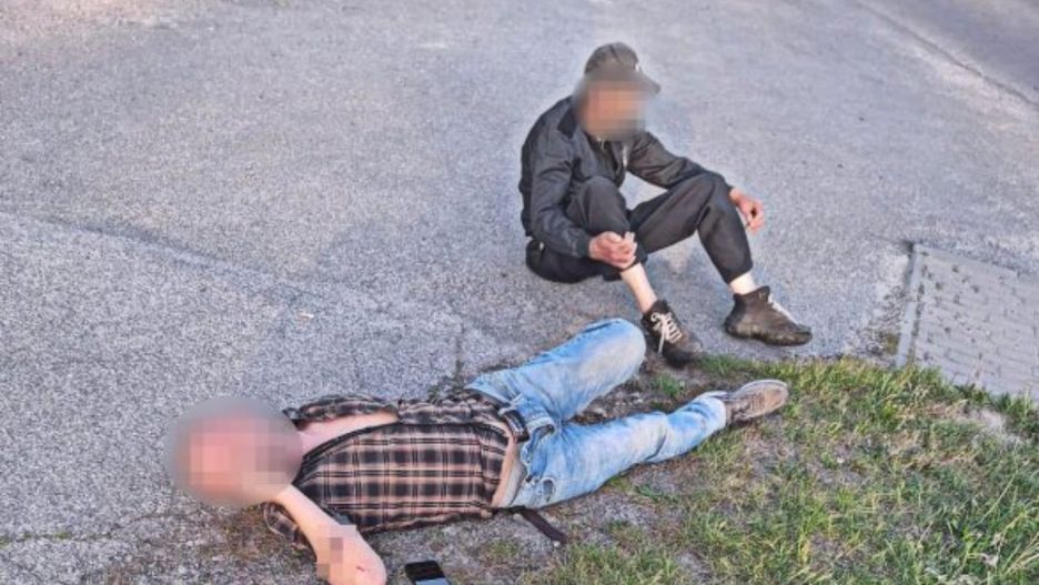 Pijani udawali, że doszło do wypadku