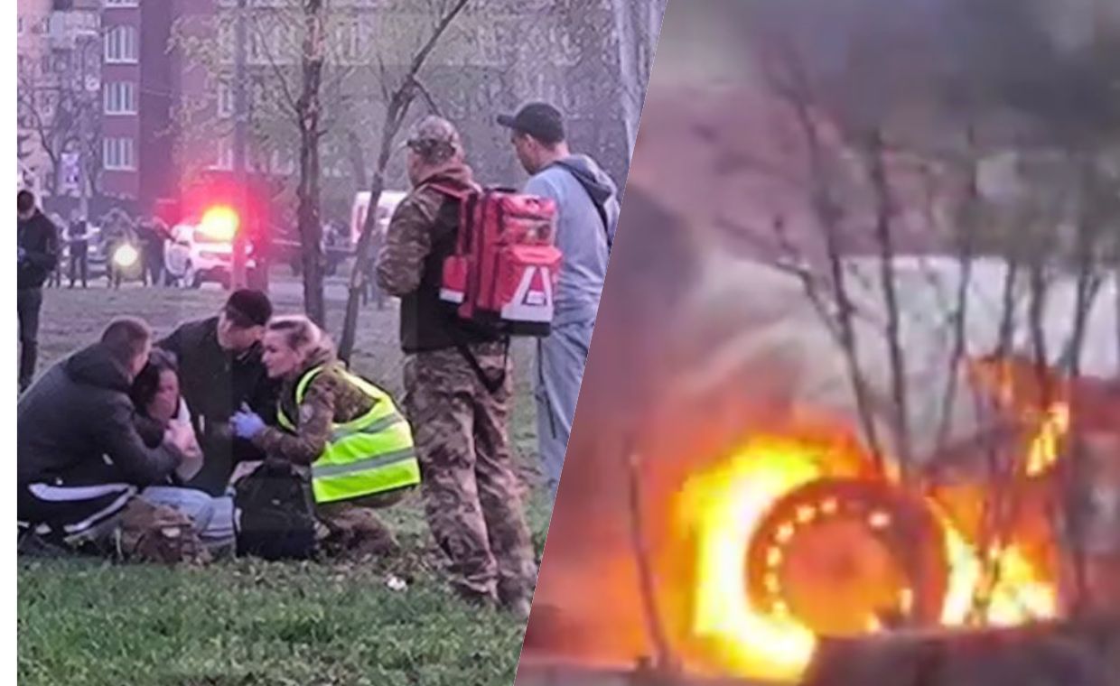 Atak na Krzywy Róg. Rosjanie uderzyli między blokami