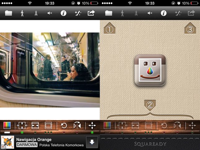 Wersja podstawowa Squaready usatysfakcjonuje przeciętnego entuzjastę fotografii mobilnej