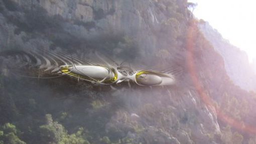 Futurystyczny biwak w pionie 1