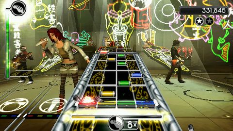 Rock Band Unplugged, czyli szarpanie... klawiszy PSP? 1