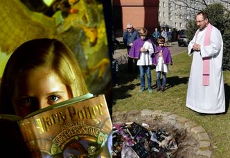 Biblioteka Narodowa o spaleniu książek o Harrym Potterze: "To NIEBEZPIECZNA FORMA działalności duszpasterskiej"