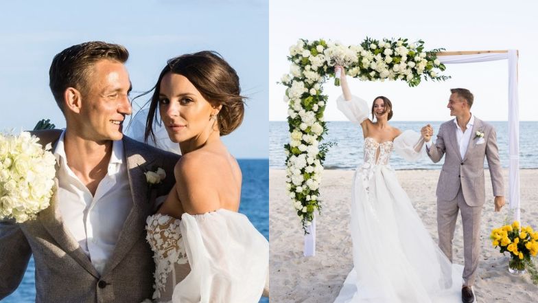 Jakub i Paulina Rzeźniczakowie świętują rocznicę ślubu