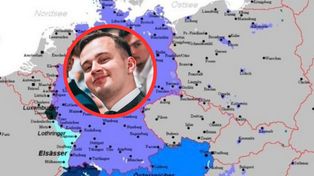 Taką mapę opublikował. Jest finał skandalu w Niemczech