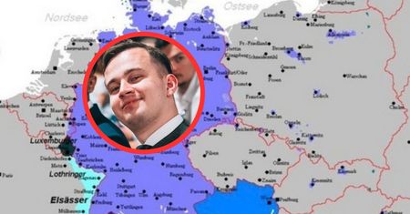Taką mapę opublikował. Jest finał skandalu w Niemczech
