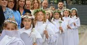 Pierwsza Komunia Święta w parafii przy ul. Kwiatowej w Gnieźnie