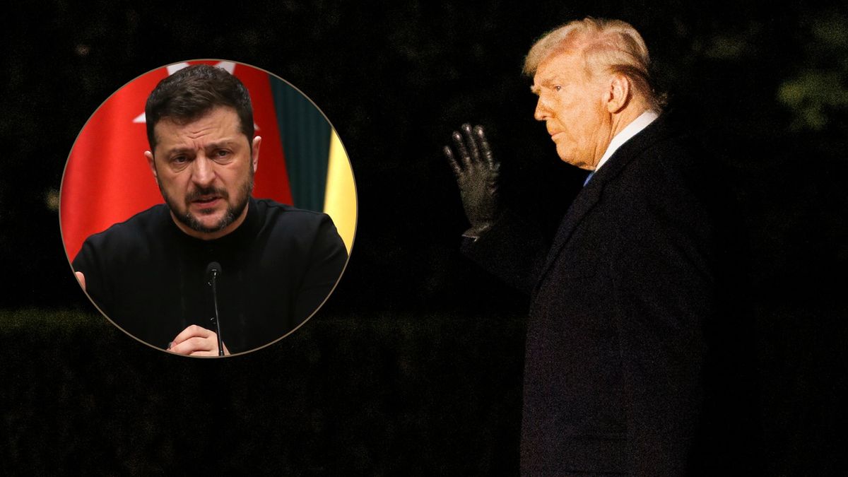 Wbrew słowom Trumpa Zełenski ma się cieszyć poparciem aż 57 proc