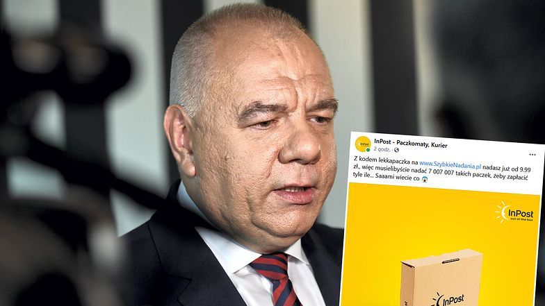 InPost zadrwił z Sasina. Teraz musi się tłumaczyć 