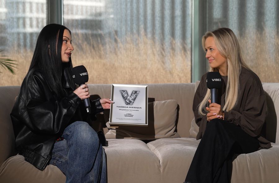 Magda Tarnowska odebrała certyfikat "Twórcy Miesiąca"