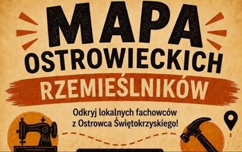 Szewc, krawiec czy zegarmistrz w Ostrowcu? Nowa mapa pomoże znaleźć lokalnego fachowca