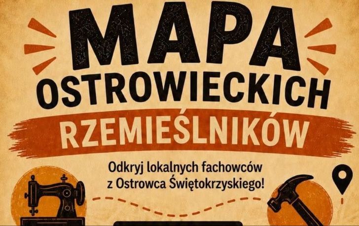 Szewc, krawiec czy zegarmistrz w Ostrowcu? Nowa mapa pomoże znaleźć lokalnego fachowca