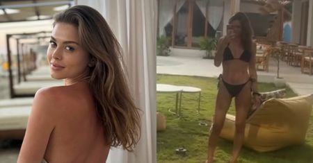 Stęskniona za słońcem Joanna Opozda pręży się w bikini na Bali. "Brakowało mi tych miejsc"