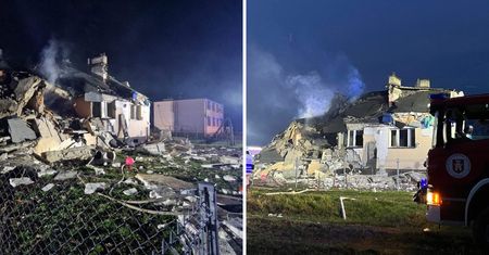 Duża eksplozja w domu w Wielkopolsce. Cztery osoby ranne