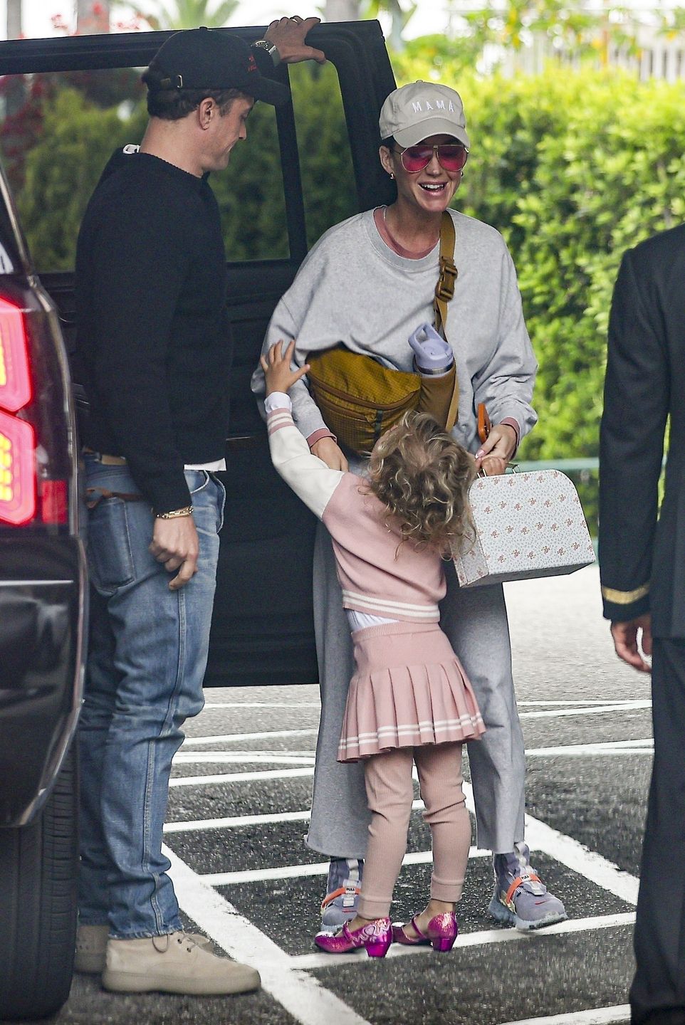 Katy Perry i Orlando Bloom "przyłapani" z córką w Beverly Hills