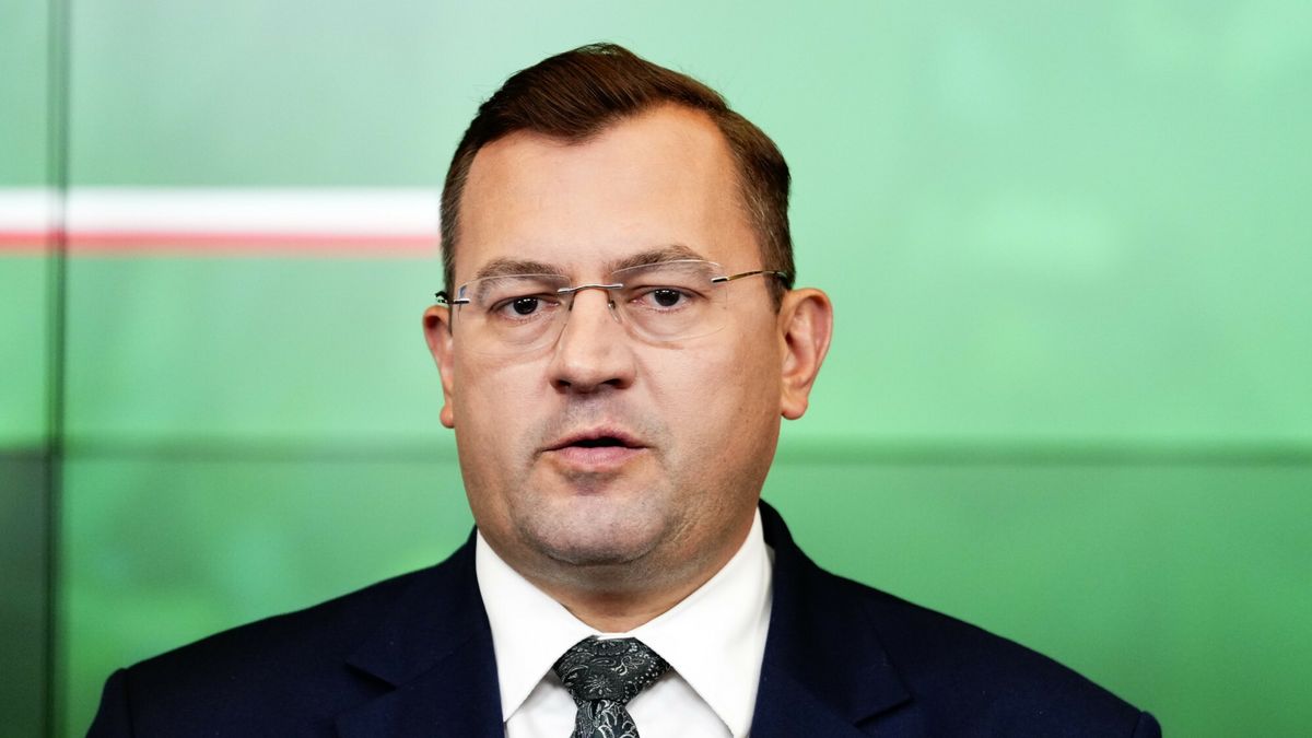 Minister rolnictwa Stefan Krajewski