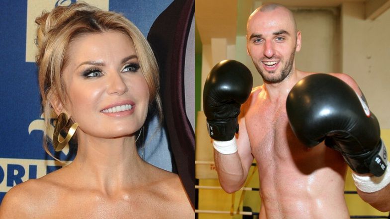 Żaneta Stanisławska relacjonuje starcie bokserskie z Marcinem Gortatem